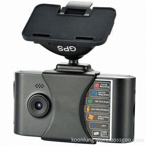Car Camera GPS Black Box with 2.7-inch Big Screen